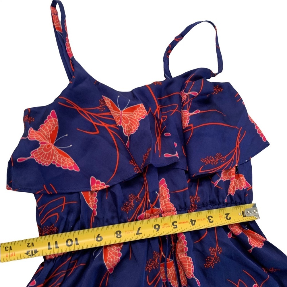 Express Ruffle Spaghetti strap With Butterfly Print Size XS - Picture 8 of 17